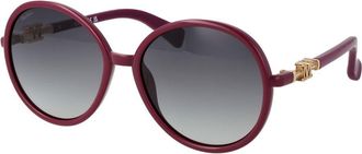 Max Mara Purple Plastic Womens Sunglasses