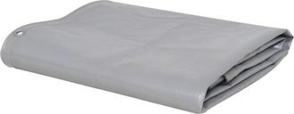 vidaXL Tarpaulin 650 g/m&sup2; 3x5 m Grey Vidaxl