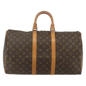 Louis Vuitton Pre-owned Weekend Bags, unisex, Brown, Size: ONE SIZE Pre-owned Keepall bag