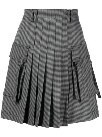 Rokh Mini-plooirok - Zwart