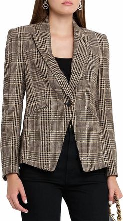 Veronica Beard Kendryn Embellished Dickey Jacket In Black Multi