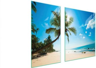 OEM Placa Protectora De Vidrio Para Estufa 90x52 Playa