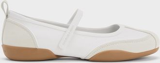 Charles & Keith Louise Two-Tone Mary Jane Sneakers