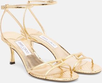 Jimmy Choo London Sandali 1998 Leo 65 in pelle