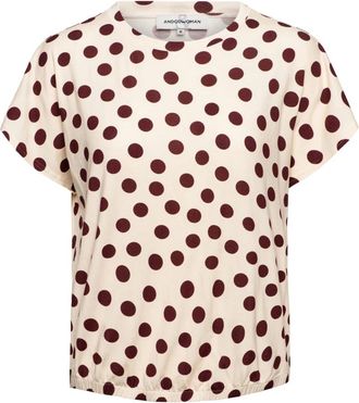 &Co Woman Tops, Dames, Veelkleurig, 3Xl, Madelief Dot Top