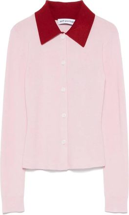 Self Portrait Cardigan in lana - Rosa