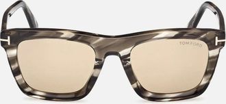 Tom Ford Mens Lelio Havana Sunglasses Brown - Size: OS
