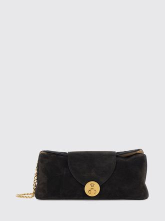 Versace Borsa a spalla Vivian in pelle scamosciata con logo Medusa