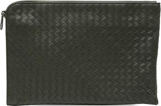 Bottega Veneta Pre-owned Bottega Veneta Nappa Intrecciato Clutch Unisex B04504768J