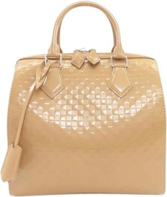 Louis Vuitton Pre-owned Handbags, female, Beige, Size: ONE SIZE Pre-owned Vintage Damier Handbag
