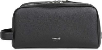 Tom Ford Grained Leather Wash Bag