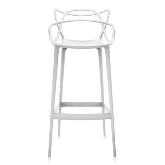 Kartell Masters Barhocker H 75 cm, weiss