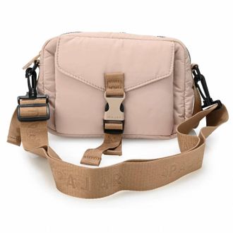 Pajar Keiko Logo Buckle Camera Bag In Beige