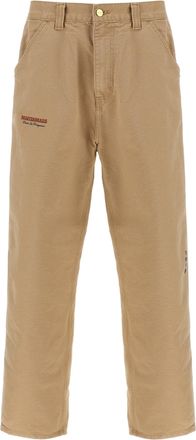 Carhartt Work in Progress Single Knee Graphic Pantaloni Beige-Uomo