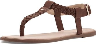 Journee Collection Genevive Womens Sandals Brown : 7.5 M, Faux Leather