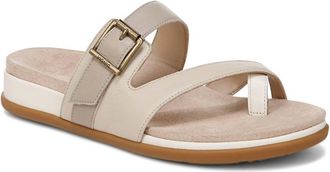 Vionic Women Carmela Toe-Post Loop Sandal In 2251 - Ivory