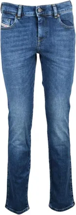 Diesel Jeans, Dames, Blauw, W26, Katoen, D-Sandy Reiaf Jeans