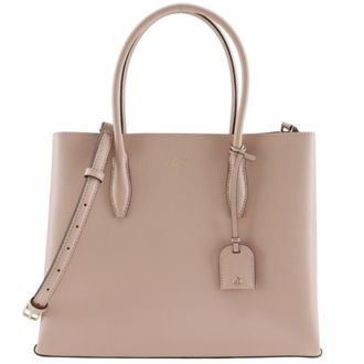 Kate Spade New York Beige Leather Tote Bag (Pre-Owned)