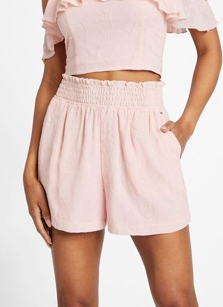 Guess Allegra Embroidered Shorts