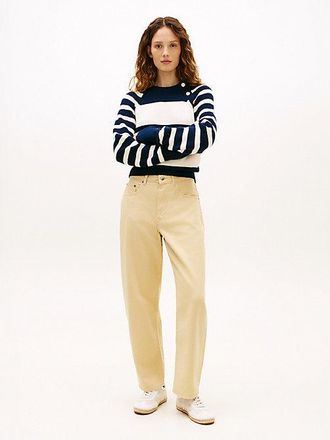 Tommy Hilfiger Mid Rise Barrel Leg Jeans