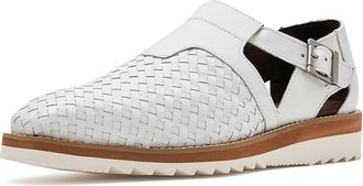 Stacy Adams Alvarado Woven Buckle Fisherman Sandals Mens Sandals White : 11.5 M, Leather