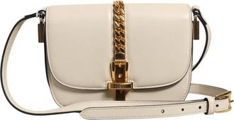Gucci Sylvie 1969 Mini Leather Shoulder Womens Bag (Pre-Owned)