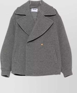 Moschino double breasted coat