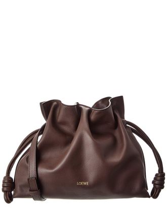 Loewe Flamenco Medium Leather Clutch