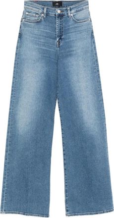 7 For All Mankind Jeans a gamba ampia - Blu