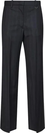Isabel Marant Broeken, Dames, Grijs, XS, Wol, Noanda Broek