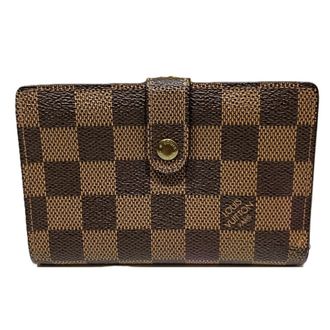 Louis Vuitton Damier Brown Damier Canvas Wallet (Bi-Fold) (Pre-Owned)