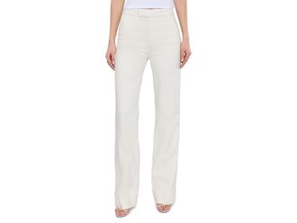 Paige Stevie Boot Trouser Jolene Pockets in Tonal Ecru Womens Jeans Tonal Ecru : 31 34.5, Cotton/Denim/Spandex