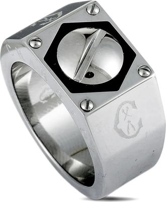 Charriol Anello con logo inciso - Argento