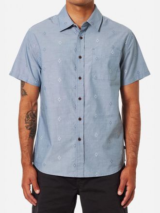 KATIN Rollins Cotton Shirt In Overcast