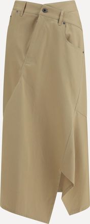 Loewe Gonna asimmetrica in cotone Woman 38