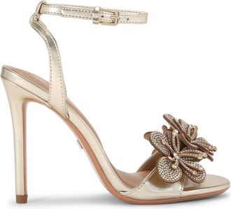 Kurt Geiger Womens Saskia Sandals - Gold - Size UK 5