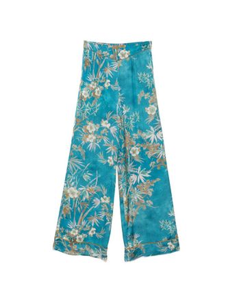Forte_Forte bedruckte Satinhose