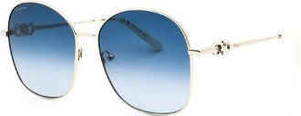 Ferragamo SF297S 743 Gold/Blue Gradient