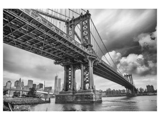 Schubiger M&ouml;bel Digitaldruck auf Acrylglas Manhatten Bridge 1