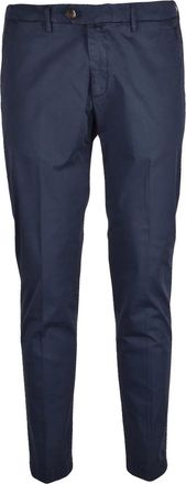 BRIGLIA 1949 Classic Cotton Trousers - Multicolor