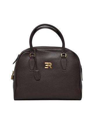 Ermanno Scervino Anita Handbag With Textured Leather And Dual Carrying Options