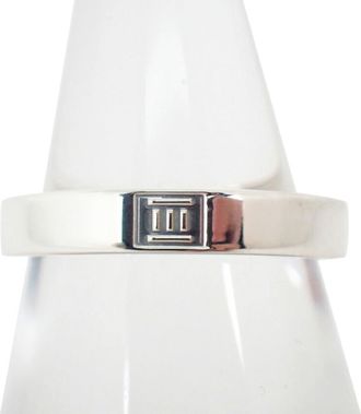 Tiffany & Co. Sterling Silver 925 Band Ring (Pre-Owned)