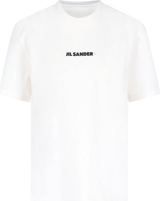 Jil Sander Logo T-Shirt - White