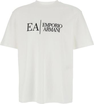 Emporio Armani White Crew Neck T-Shirt