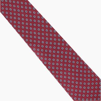 Dunhill Mens Dunhill Tie - Red - Size: ONE size