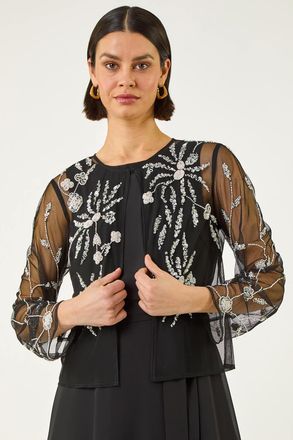 Roman Embellished Detail Jacket