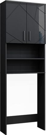 Vicco Mueble Para Lavadora Irma, Antracita, 64 X 190.5 Cm