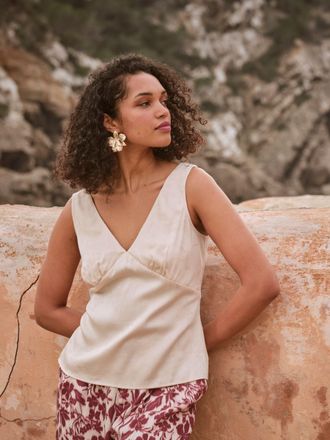Fat Face FatFace Cordelia Ivory Camisole