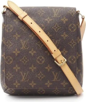 Louis Vuitton Pre-owned Cross Body Bags, female, Brown, Size: ONE SIZE Pre-owned Canvas louis-vuitton-bags