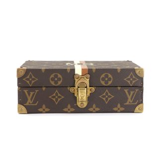 Louis Vuitton Brown Fuchsia Gold Monogram Monogram Canvas Attach&eacute; Case (Pre-Owned)